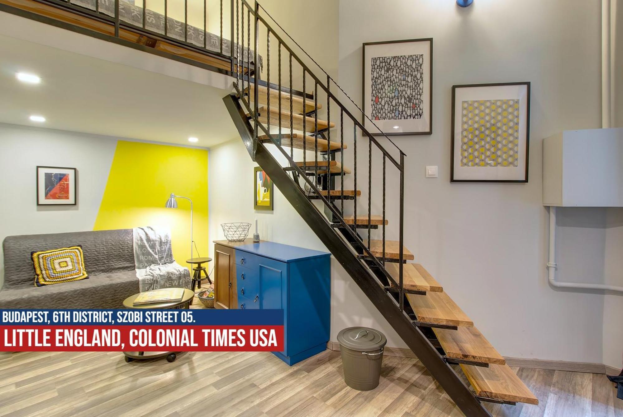 Little Americas Usa Colonial Times Apartments Budapest Bagian luar foto