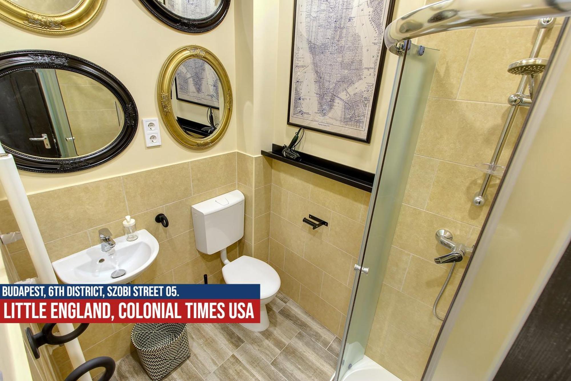 Little Americas Usa Colonial Times Apartments Budapest Bagian luar foto
