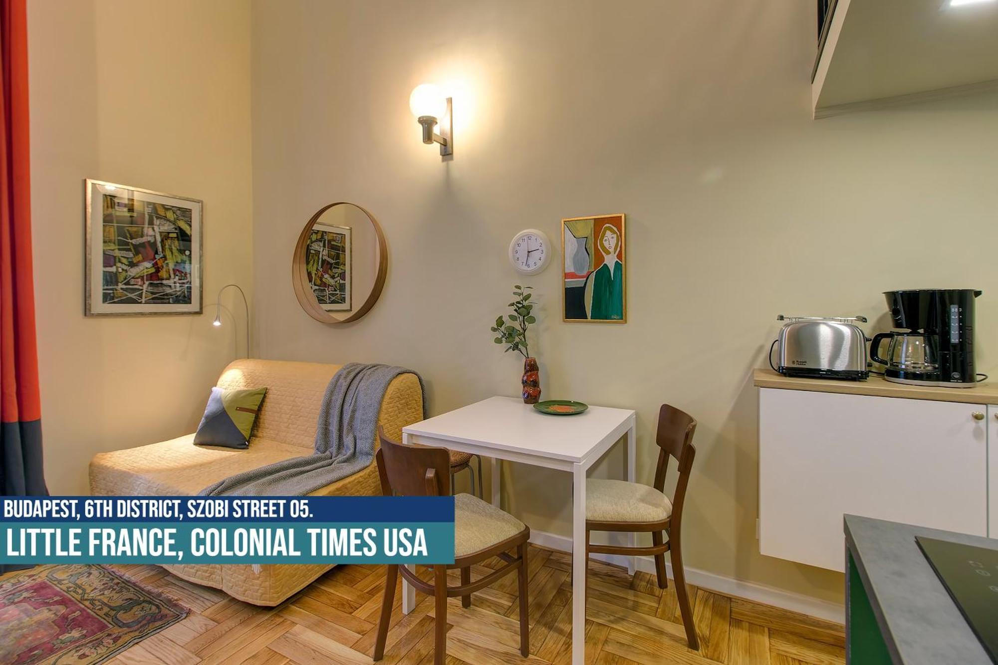 Little Americas Usa Colonial Times Apartments Budapest Bagian luar foto