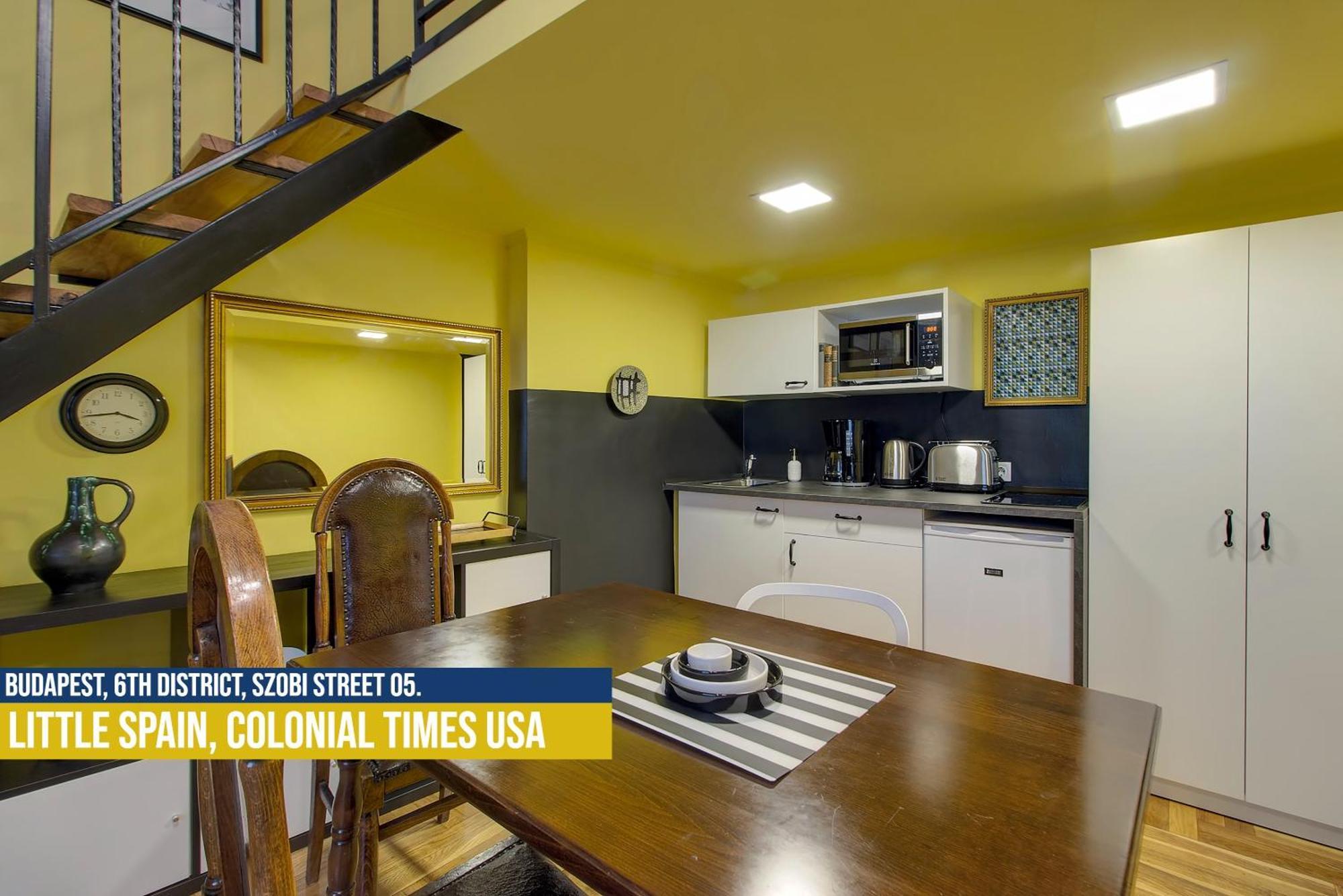 Little Americas Usa Colonial Times Apartments Budapest Bagian luar foto