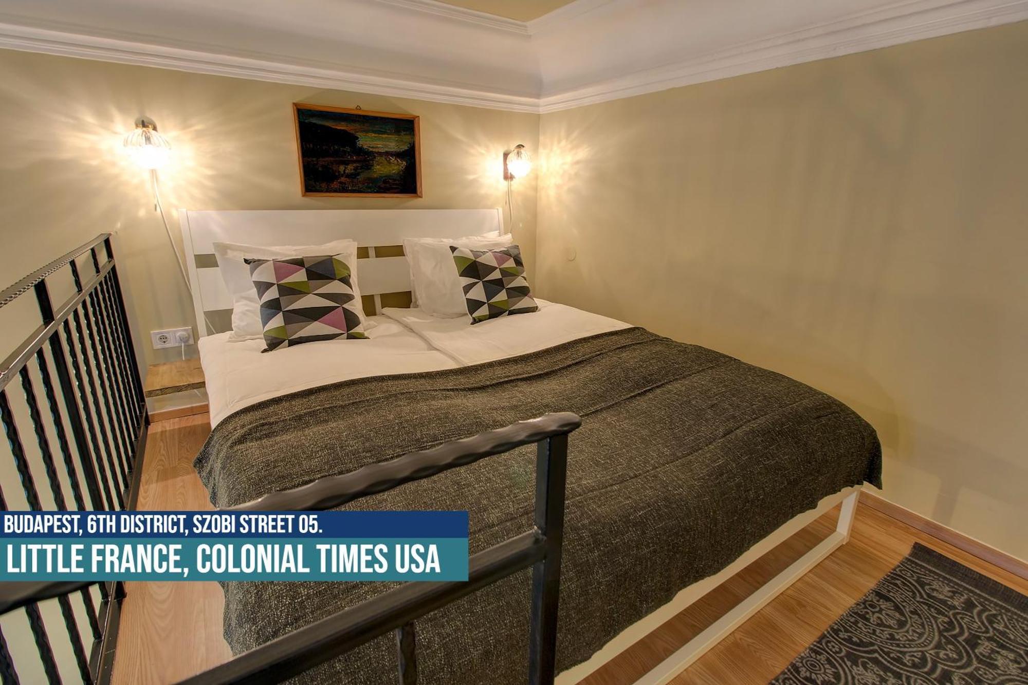 Little Americas Usa Colonial Times Apartments Budapest Bagian luar foto