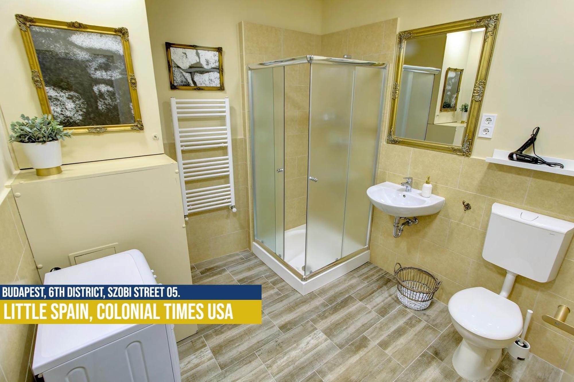 Little Americas Usa Colonial Times Apartments Budapest Bagian luar foto