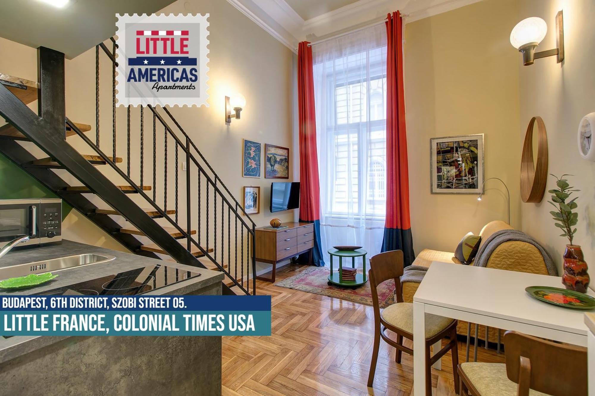 Little Americas Colonial Times Apts Budapest Bagian luar foto