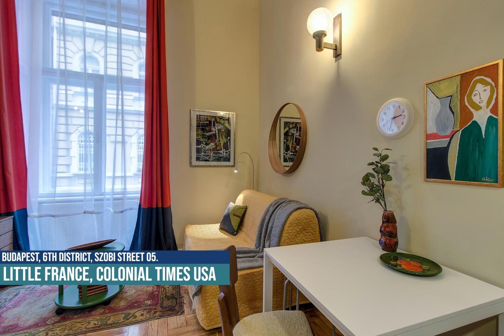 Little Americas Usa Colonial Times Apartments Budapest Bagian luar foto