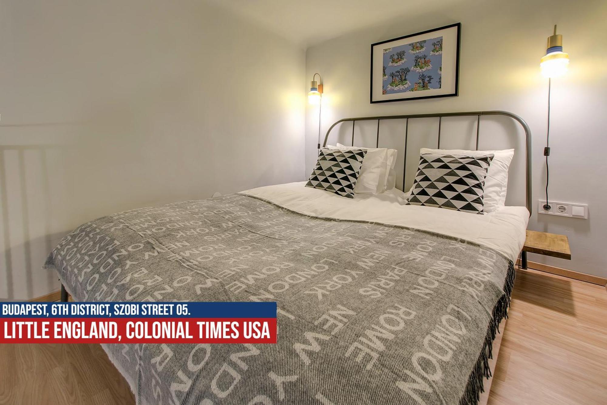 Little Americas Usa Colonial Times Apartments Budapest Bagian luar foto