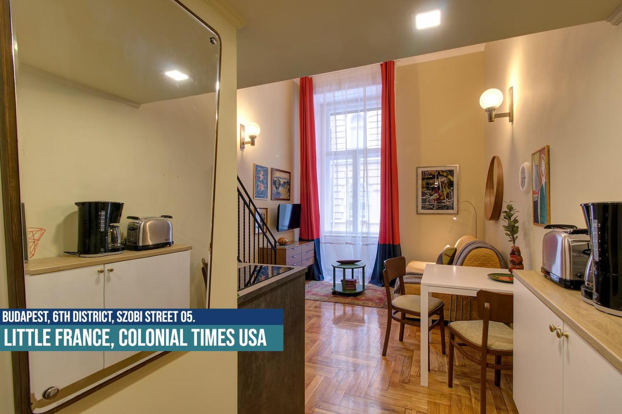 Little Americas Colonial Times Apts Budapest Bagian luar foto